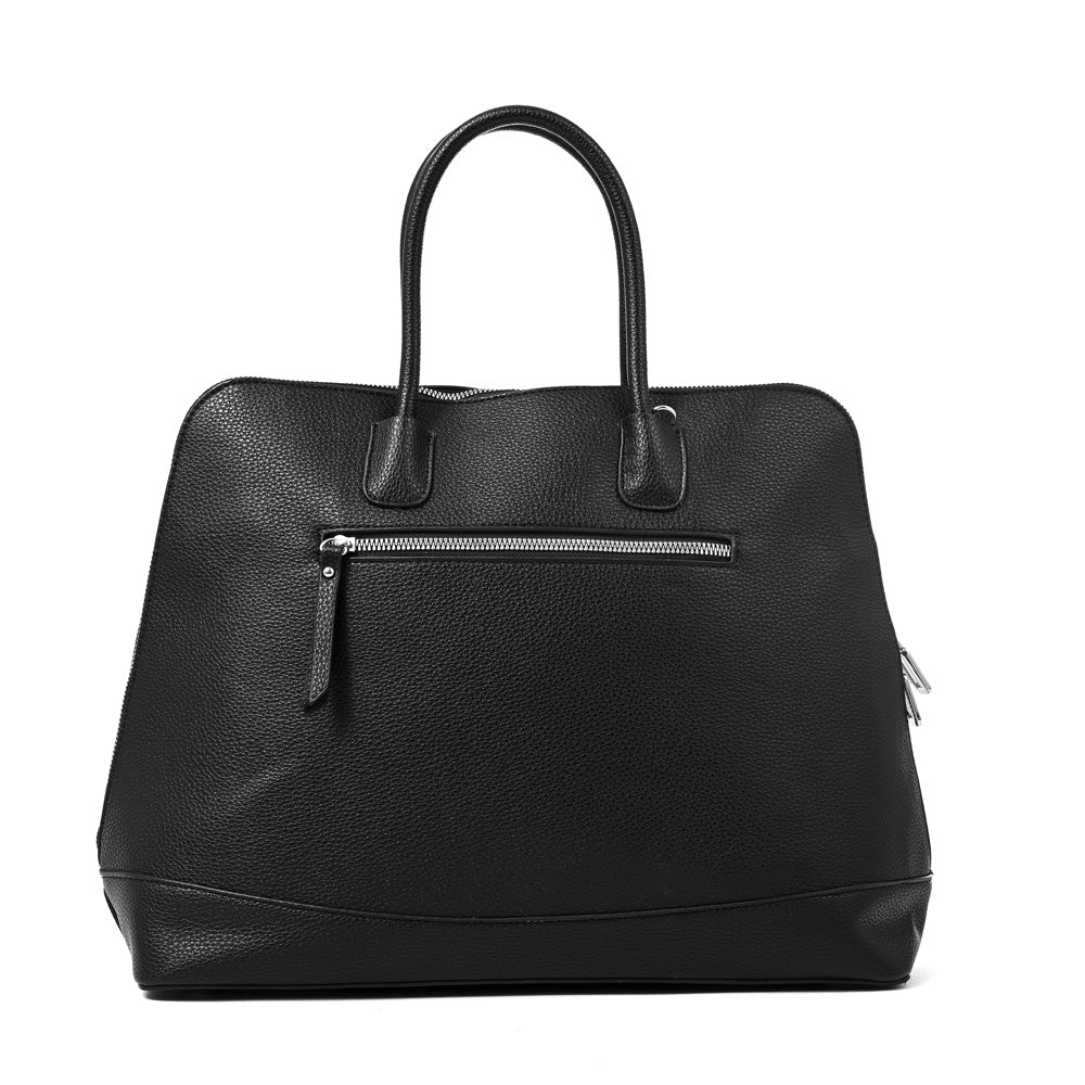 Cartera tote porta notebook gloria negro