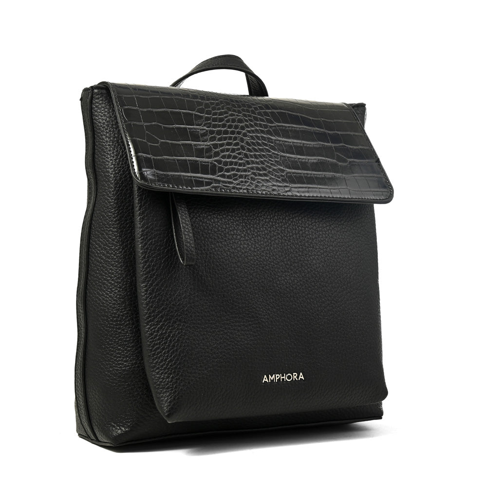 Mochila charlote mediana negro