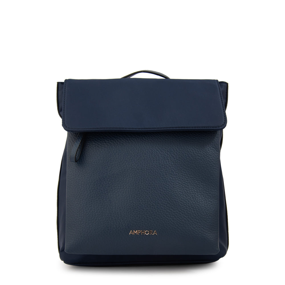 Mochila charlote mediana azul oscuro