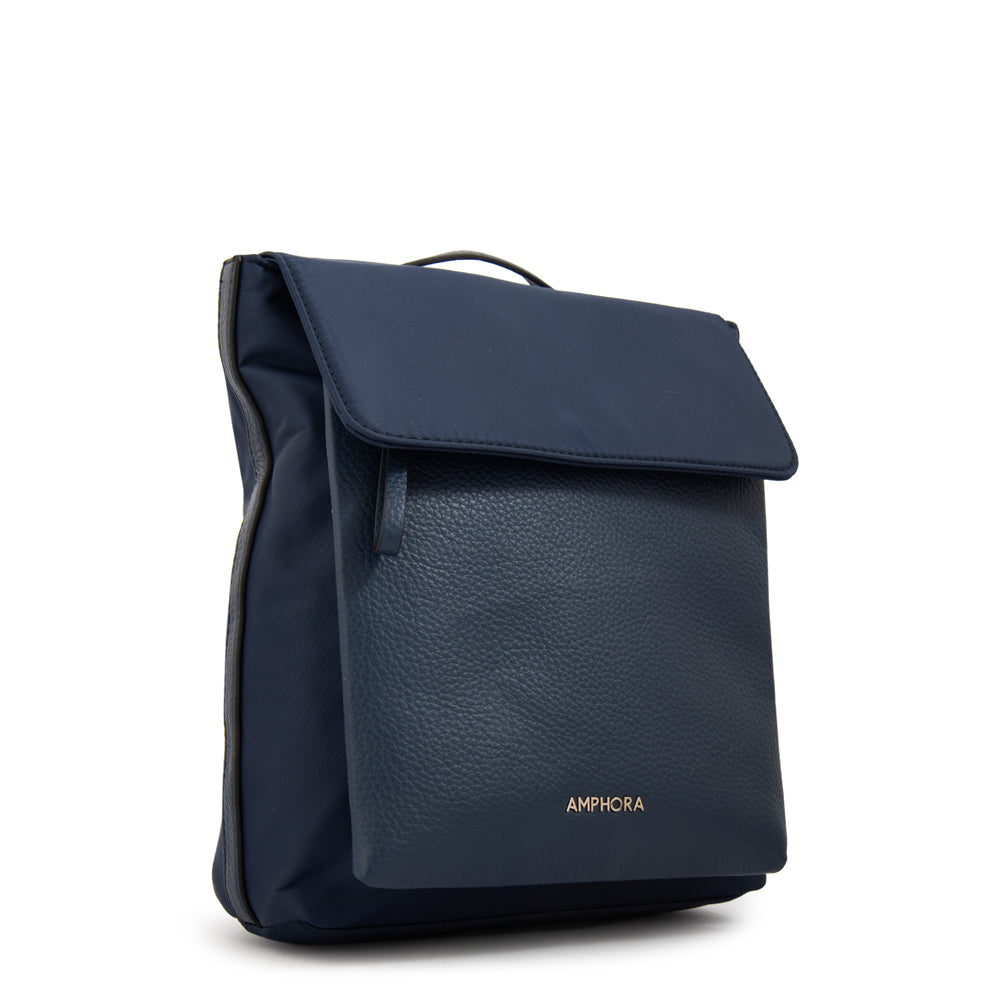 Mochila charlote mediana azul oscuro