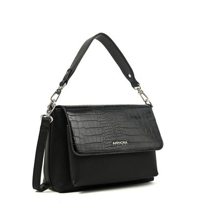 Cartera bandolera charlote mediana negro