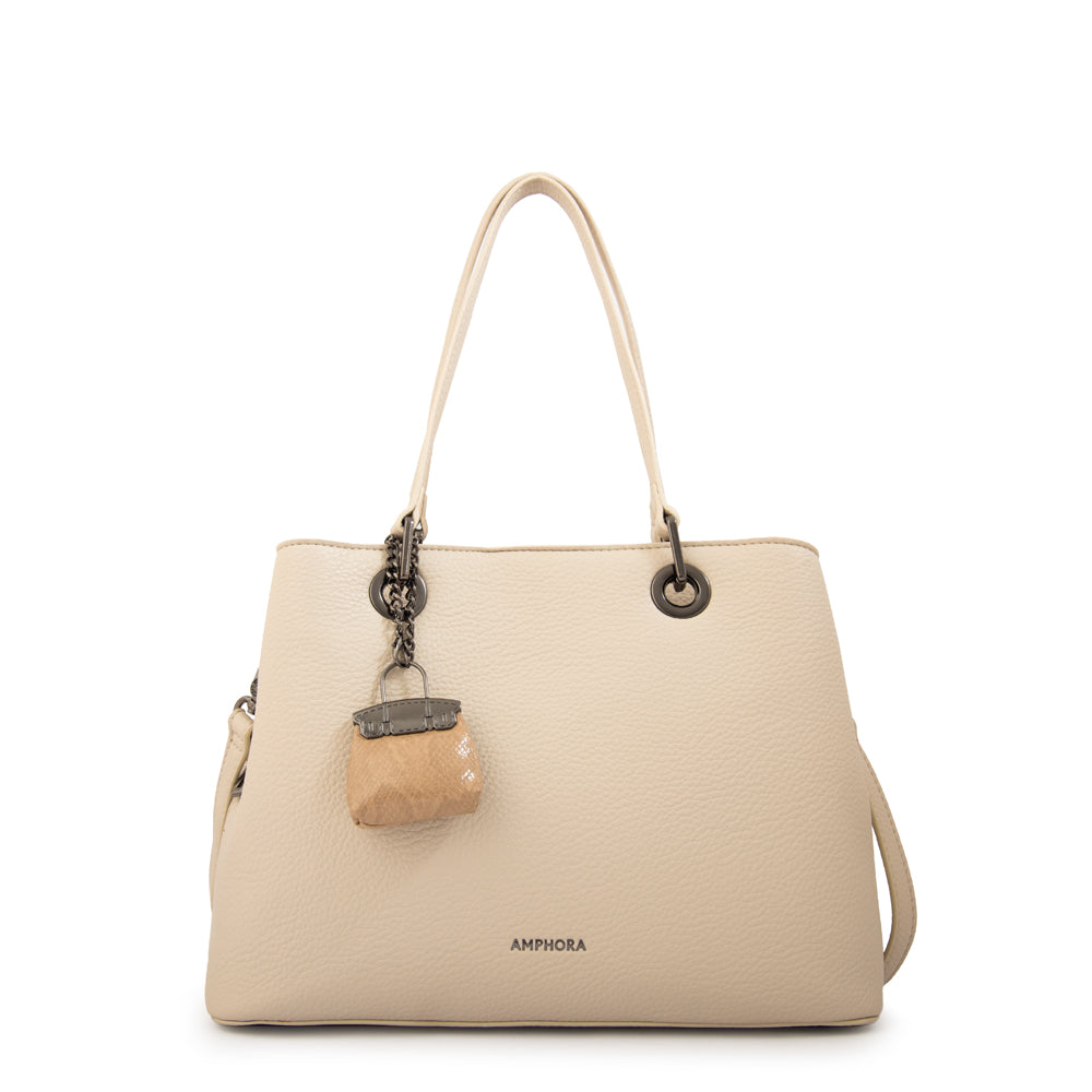 Cartera tote tres divisiones jenifer mediana