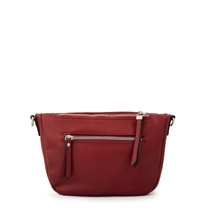 Cartera bandolera lany mediana rojo oscuro