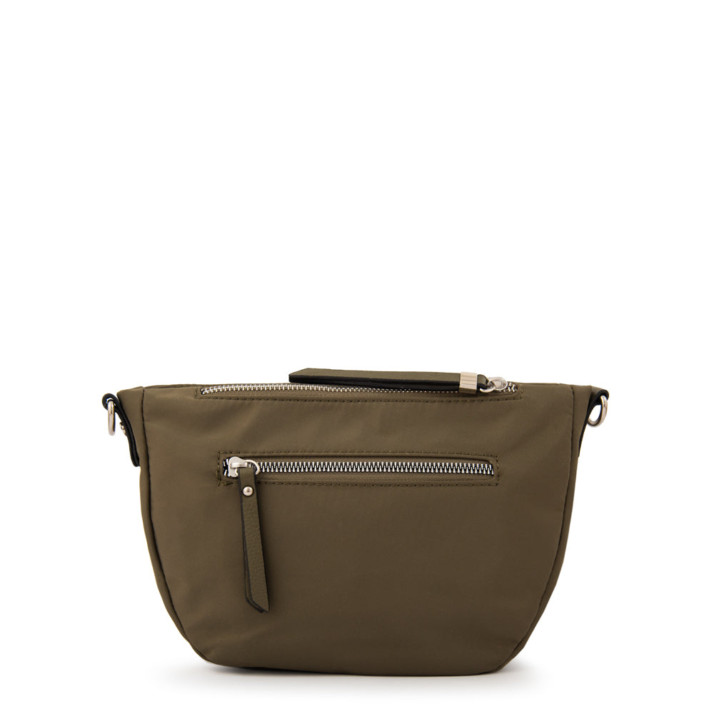 Cartera bandolera lany mediana verde oliva