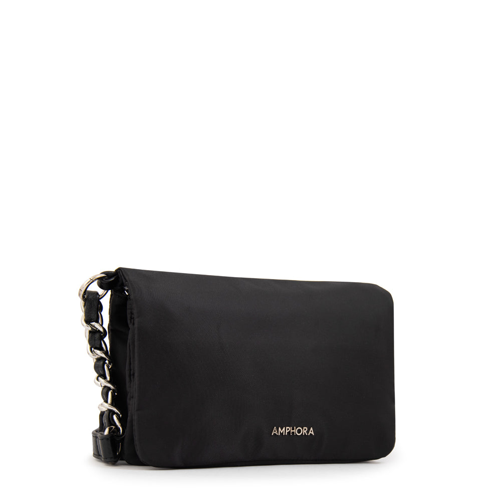Cartera bandolera brenda mediana negro