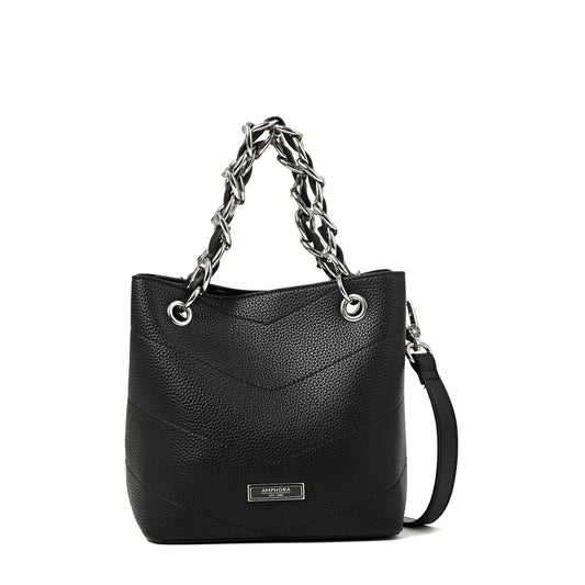 Cartera bandolera mariela mediana negro