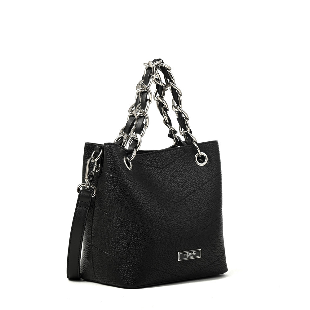 Cartera bandolera mariela mediana negro