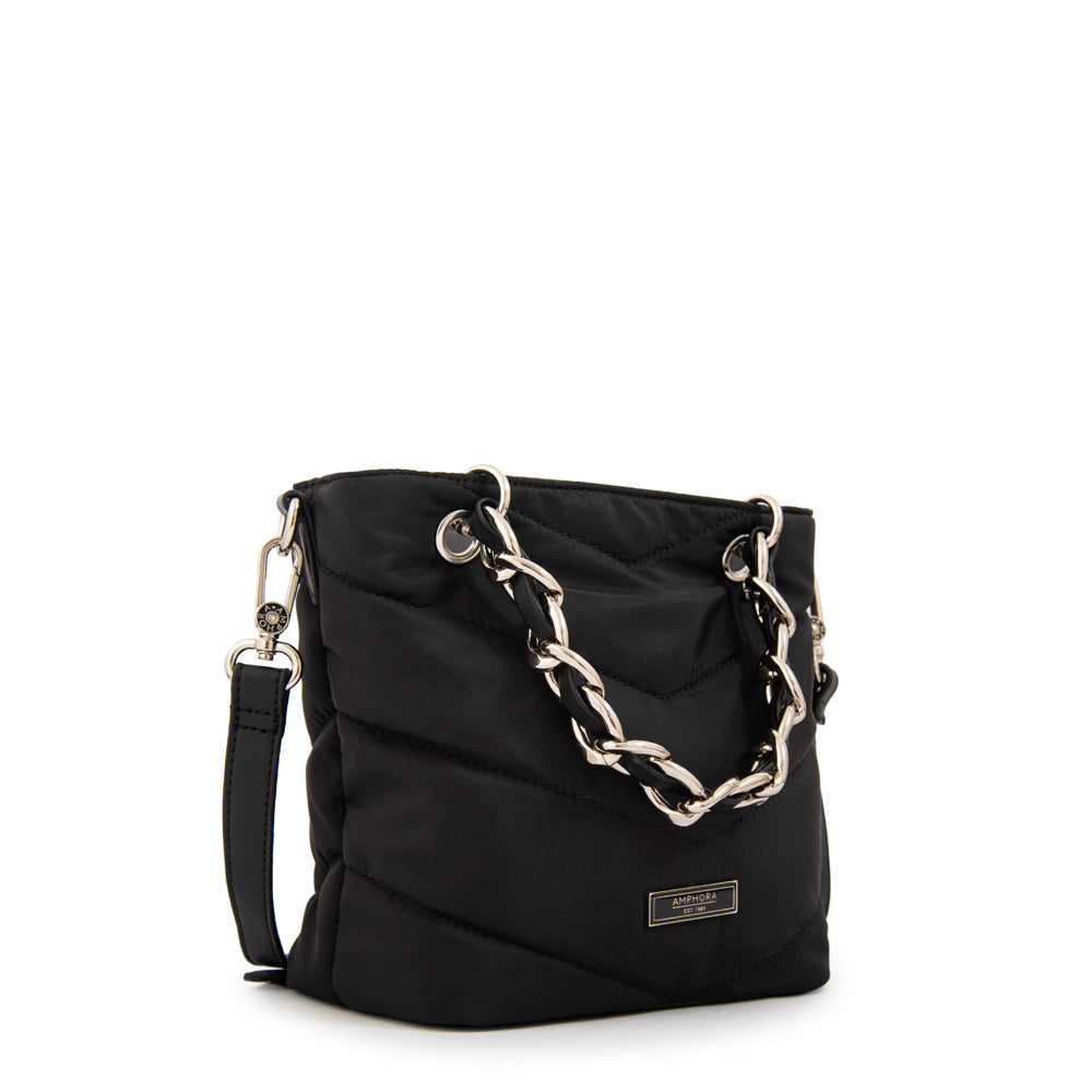 Cartera bandolera mariela mediana negro
