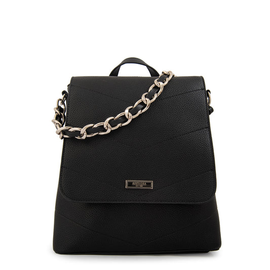 Mochila mariela mediana negro