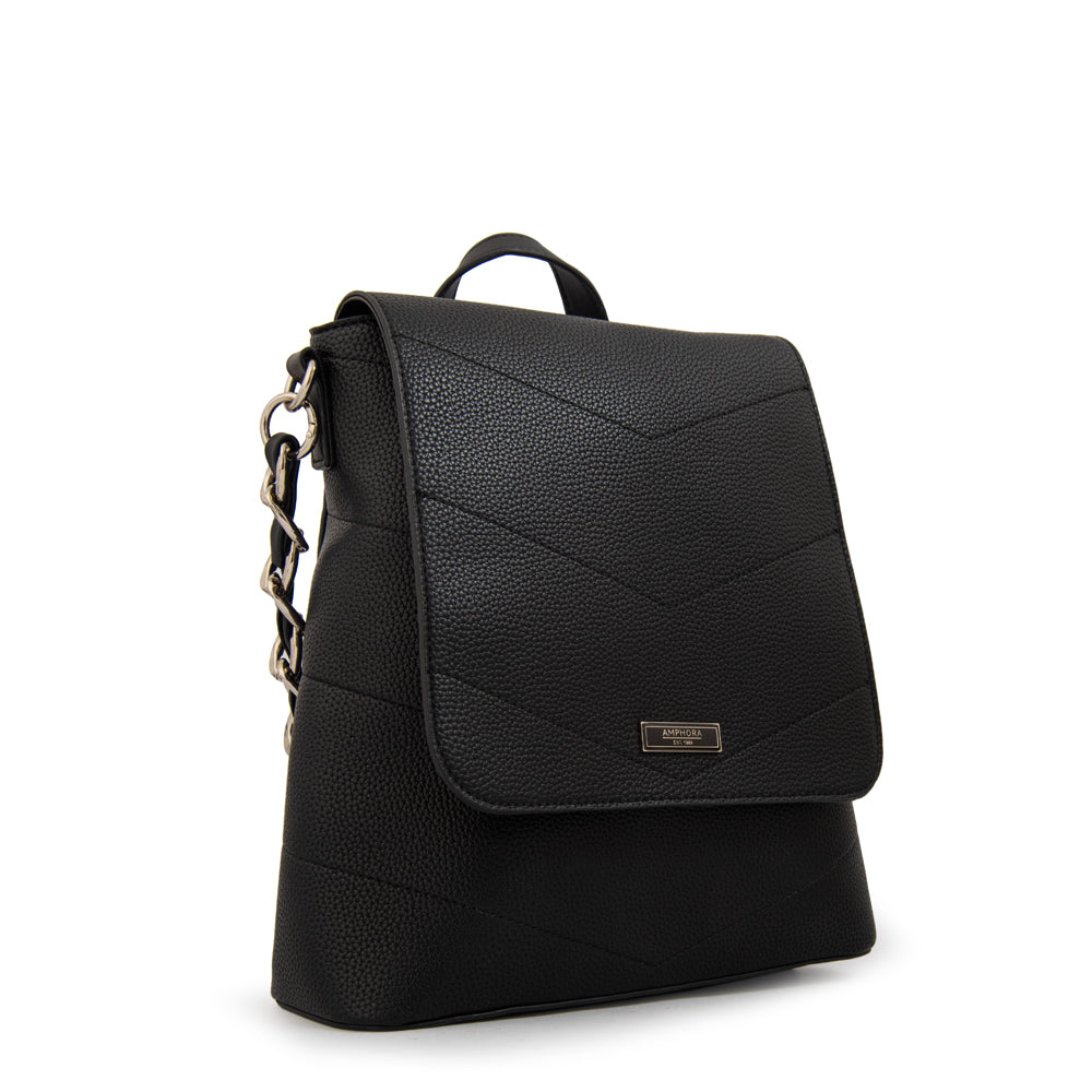 Mochila mariela mediana negro