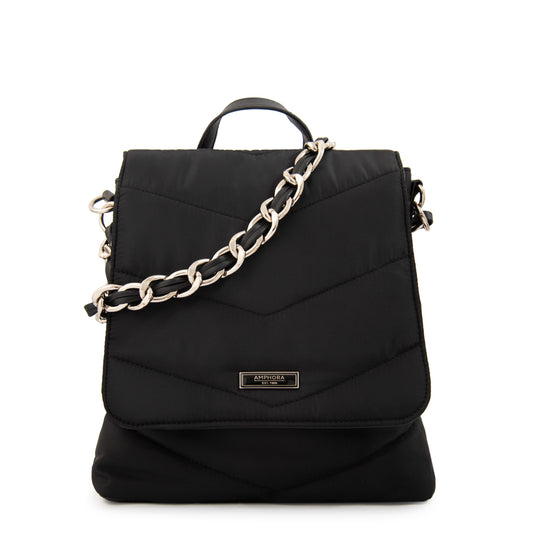 Mochila mariela mediana negro