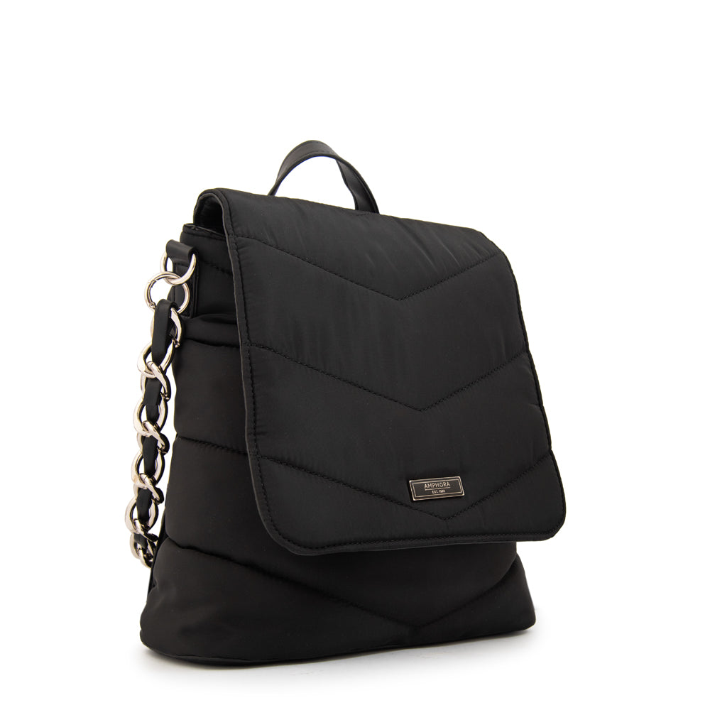 Mochila mariela mediana negro