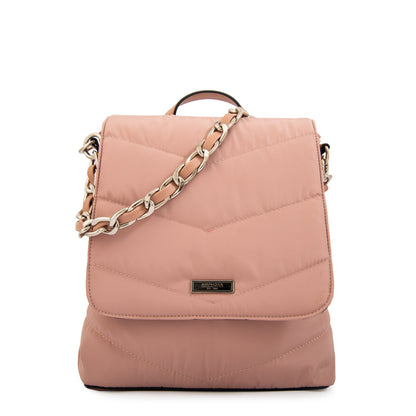 Mochila mariela mediana rosa viejo