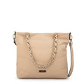 Cartera tote mariela grande beige