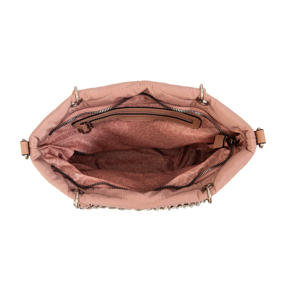 Cartera tote mariela grande rosa viejo