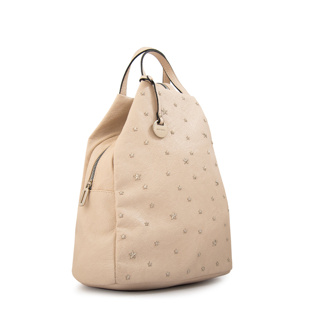 Mochila nuit mediana beige