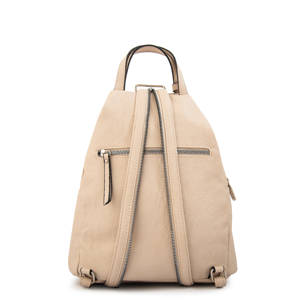 Mochila nuit mediana beige