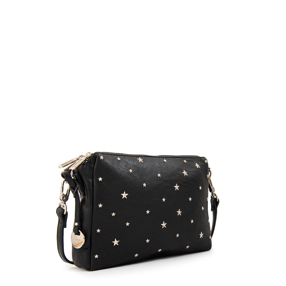 Cartera bandolera nuit mediana negro