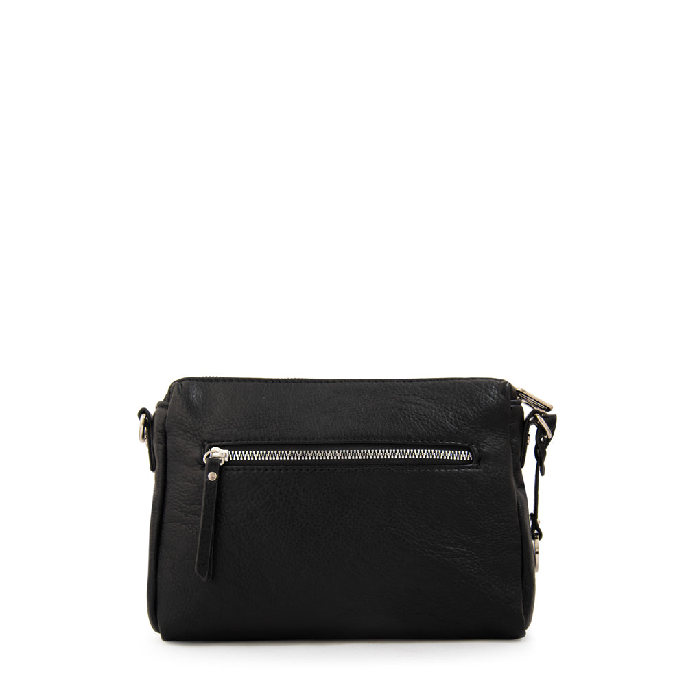 Cartera bandolera nuit mediana negro