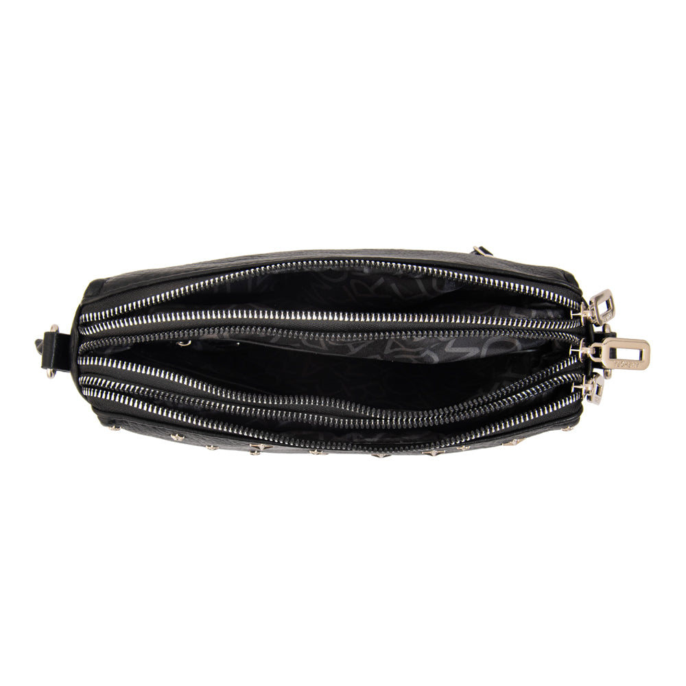 Cartera bandolera nuit mediana negro
