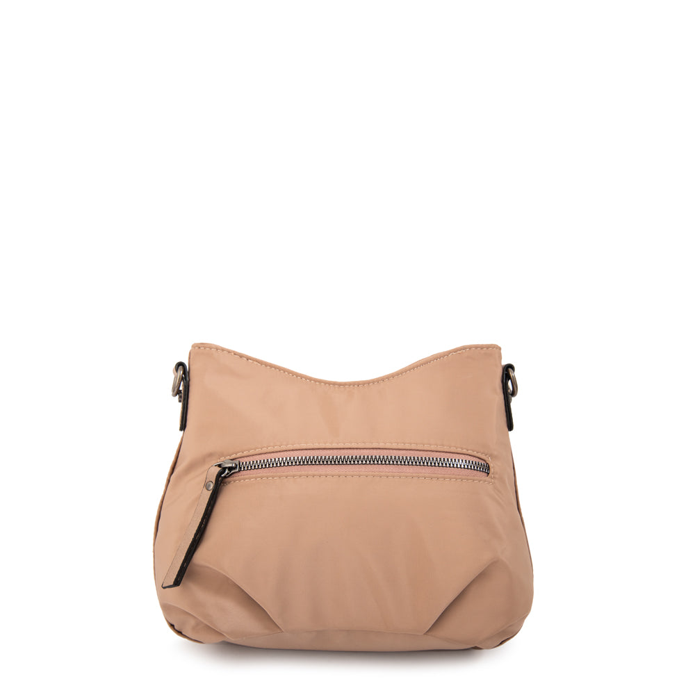 Cartera bandolera katherine mediana beige oscuro