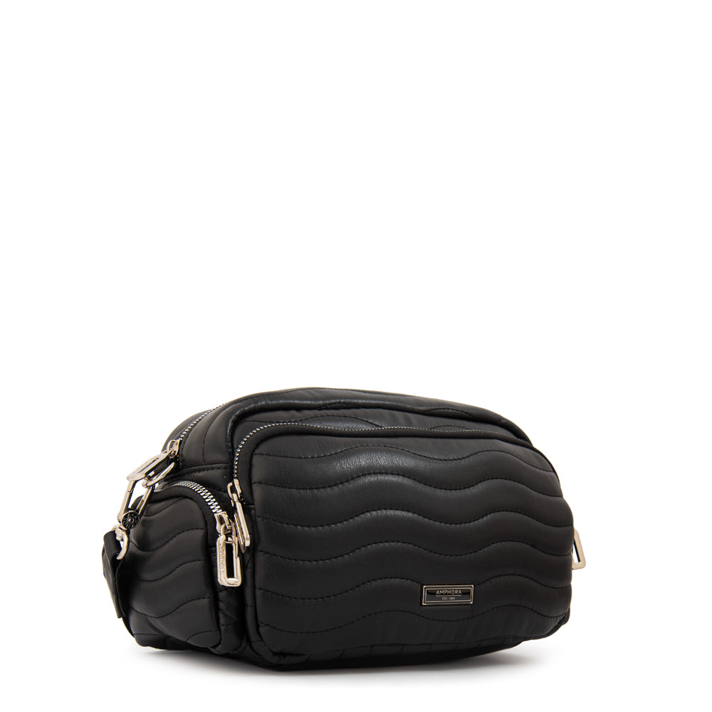 Cartera bandolera evelyn mediana negro