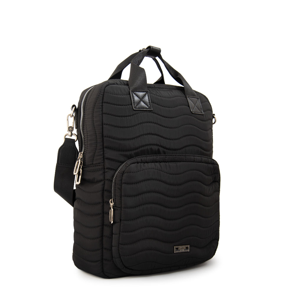 Mochila evelyn mediana negro