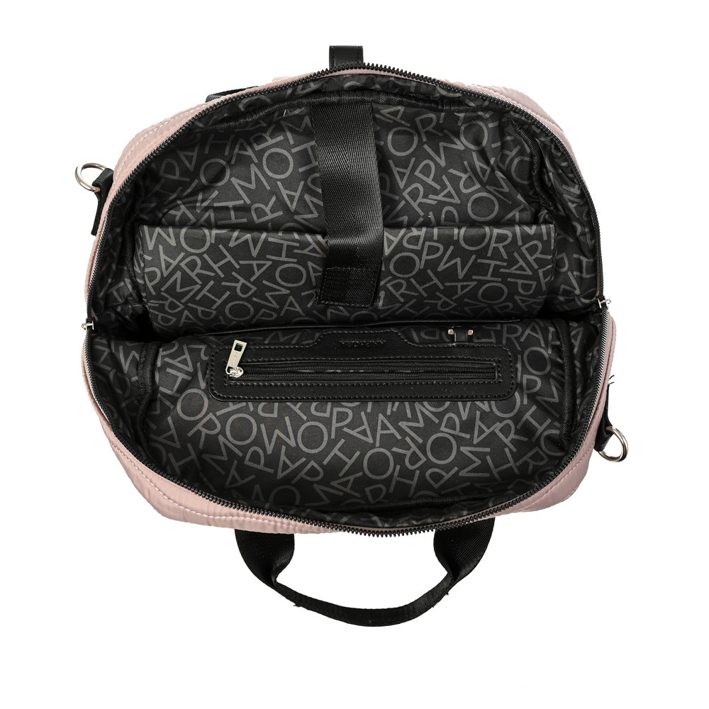 Mochila evelyn mediana rosa viejo