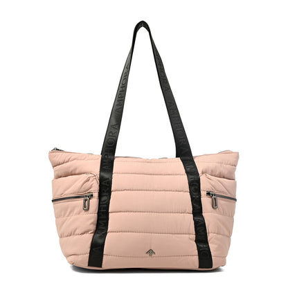 Cartera tote simona grande rosa viejo