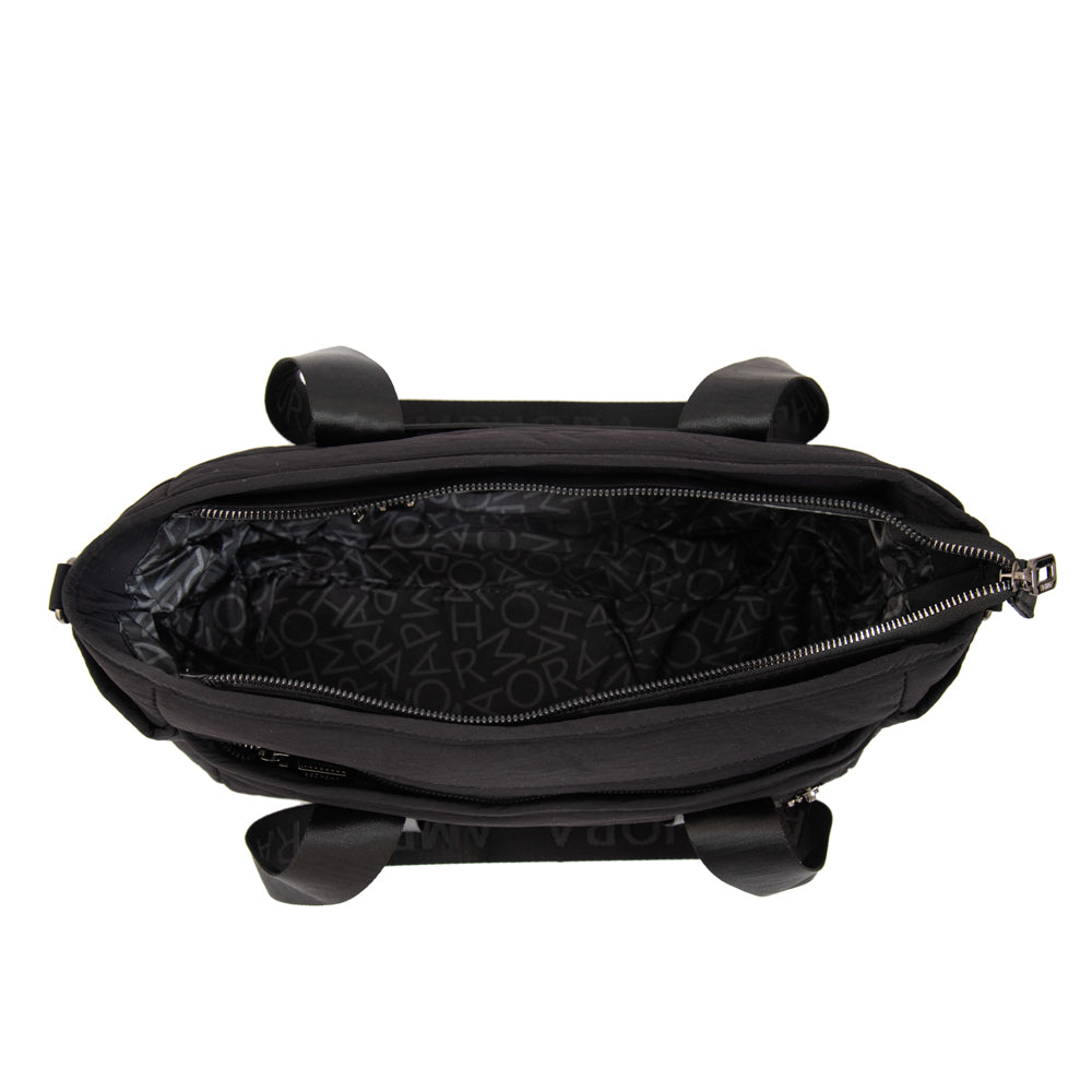 Cartera tote simona mediana negro