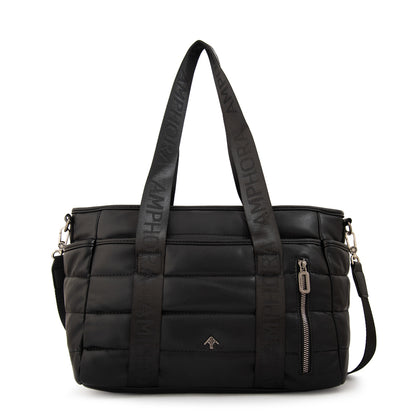 Cartera tote simona mediana negro