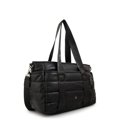 Cartera tote simona mediana negro