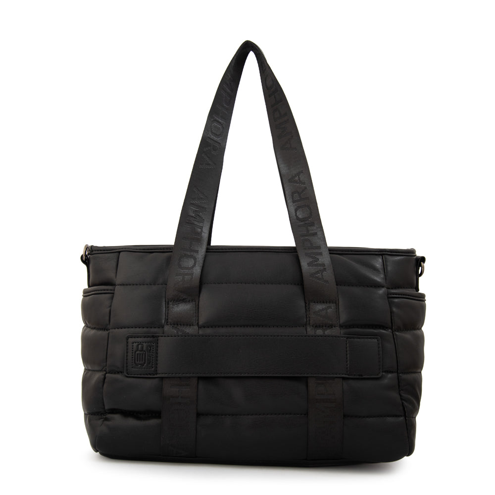 Cartera tote simona mediana negro