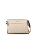 Cartera bandolera daniella pequeña blanco crudo