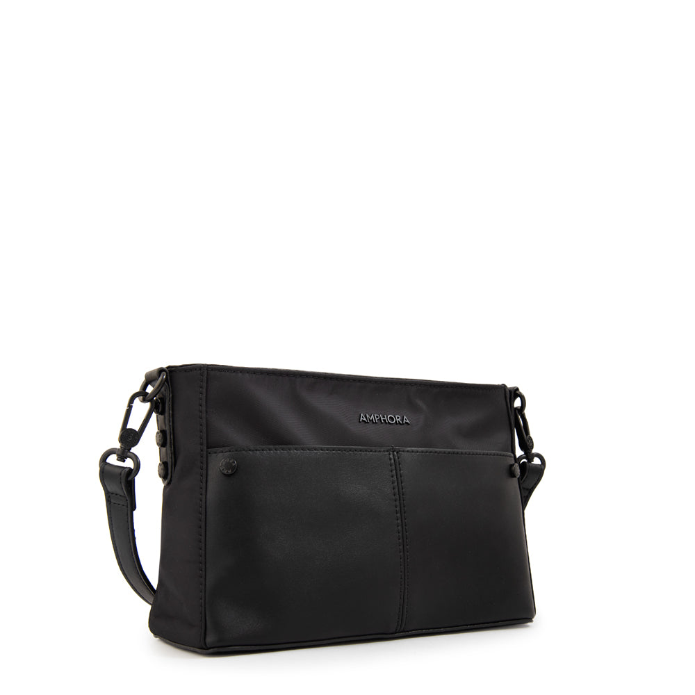 Cartera bandolera daniella pequeña negro