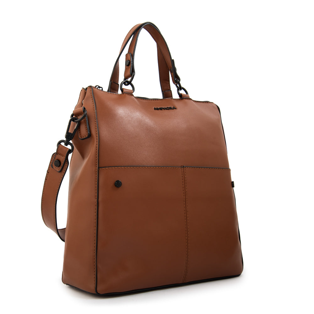 Mochila daniella mediana café