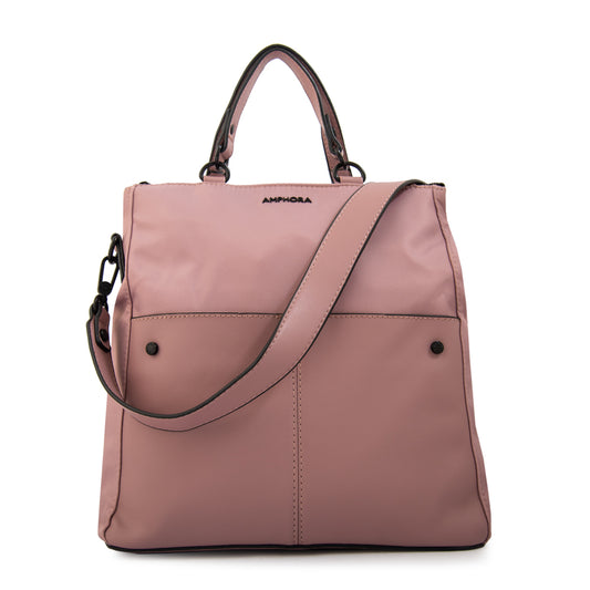 Mochila daniella mediana rosa viejo