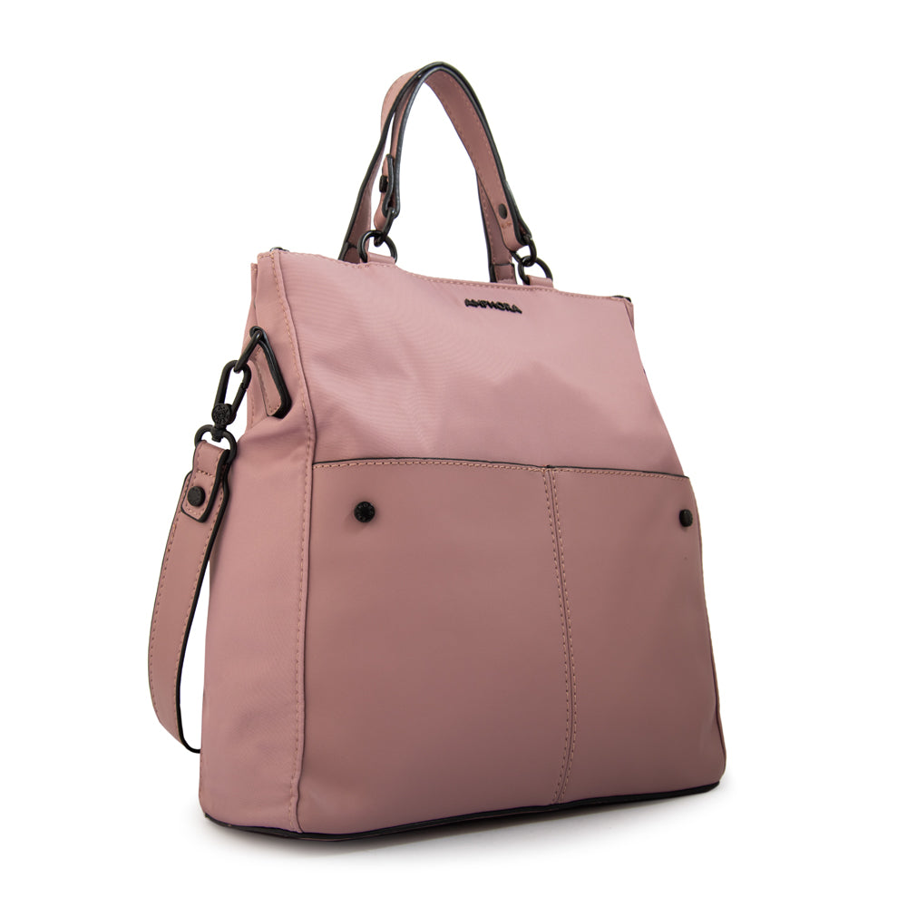 Mochila daniella mediana rosa viejo