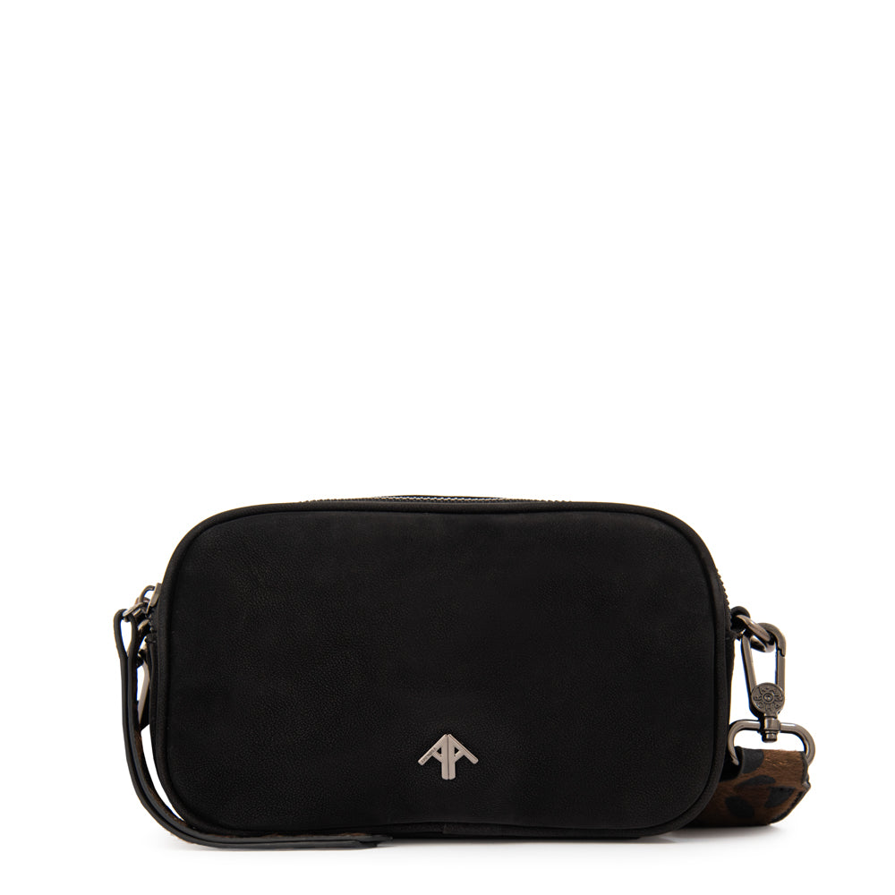 Cartera bandolera pricila pequeña negro