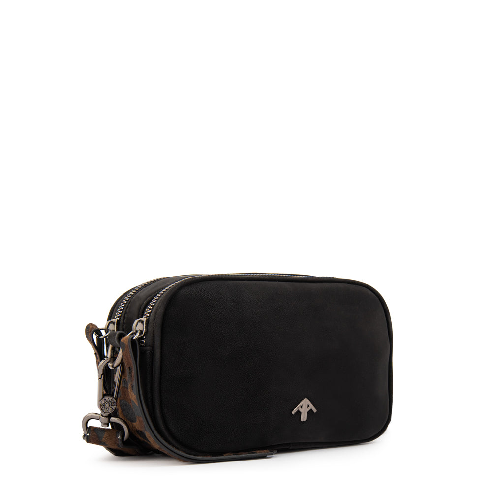 Cartera bandolera pricila pequeña negro