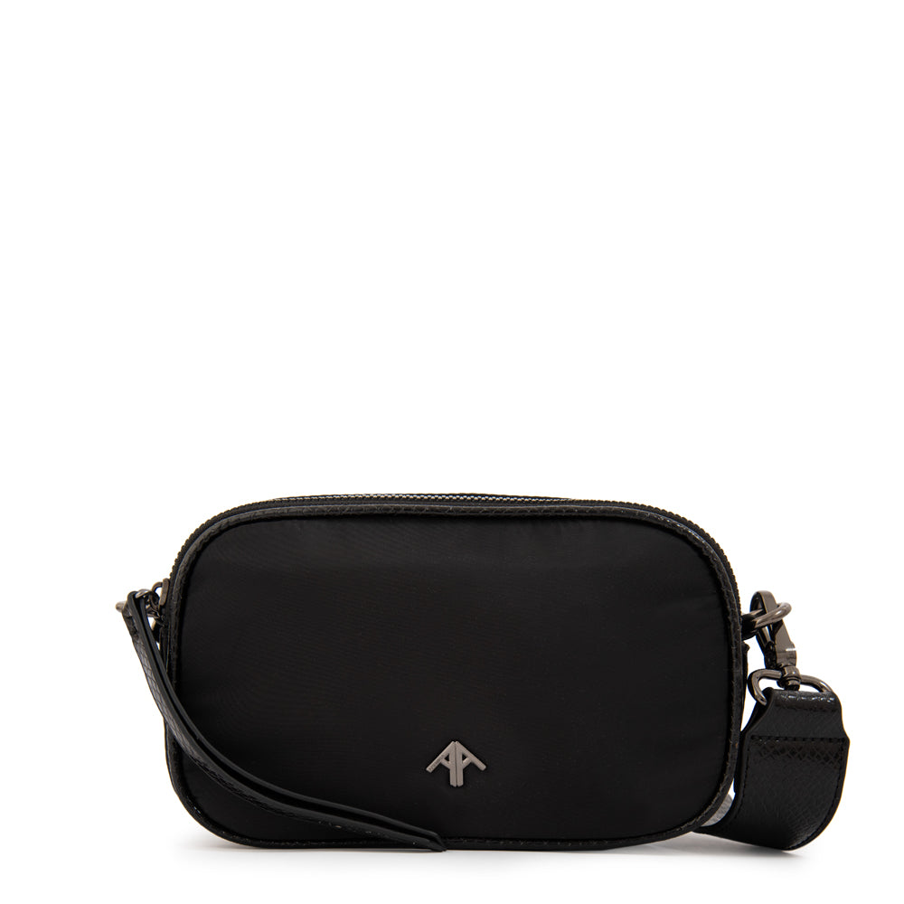 Cartera bandolera pricila pequeña negro