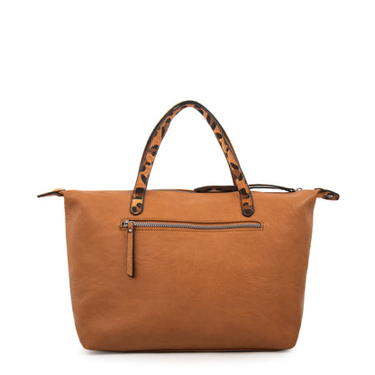 Cartera tote santana grande camel