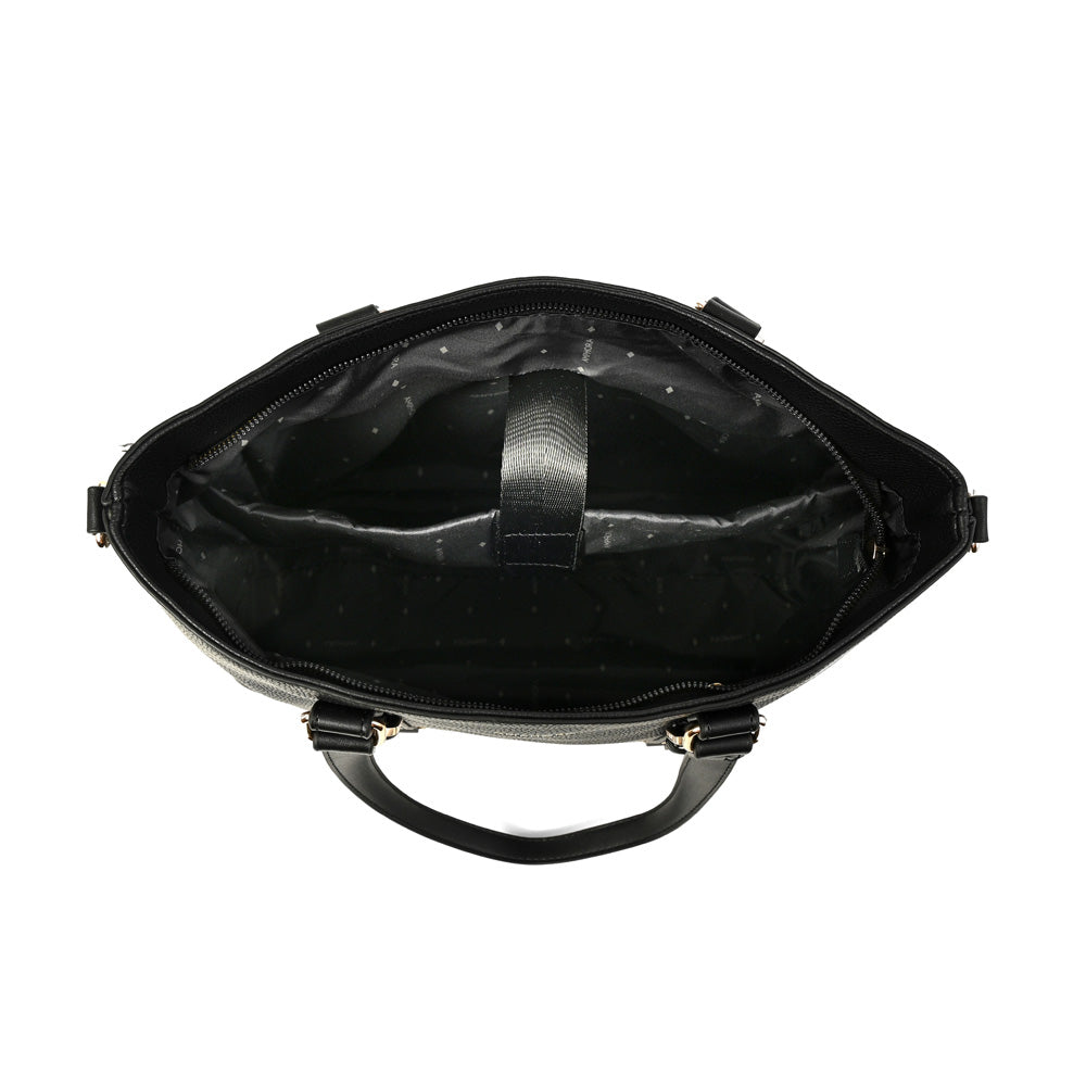 Cartera tote porta notebook allis negro