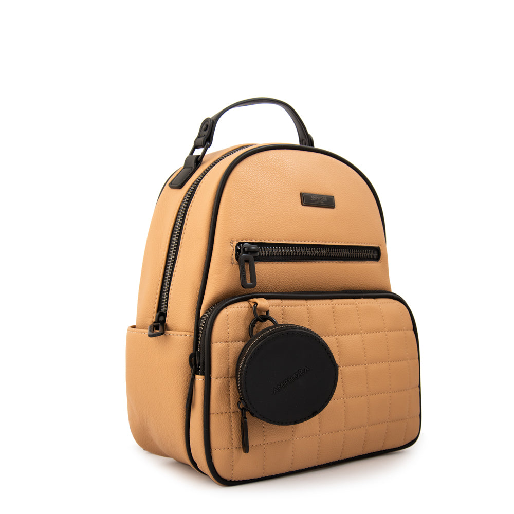 Mochila lambert mediana beige