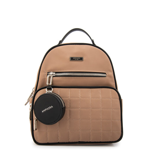 Mochila lambert mediana beige oscuro