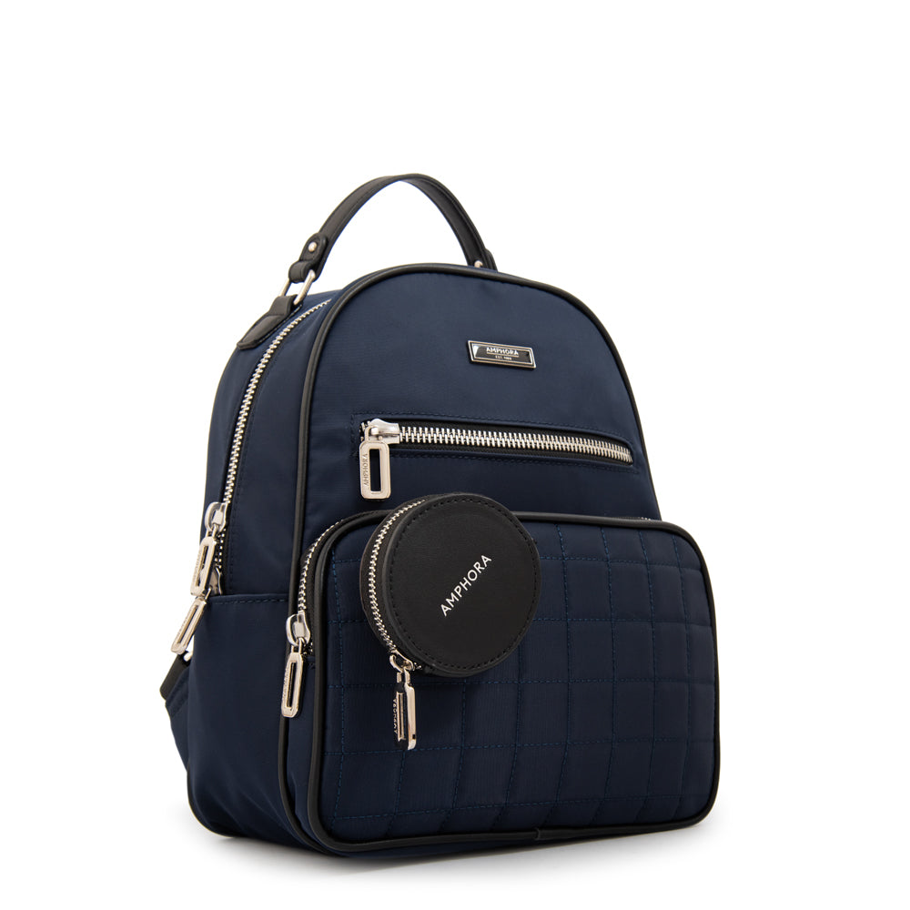 Mochila lambert mediana azul oscuro