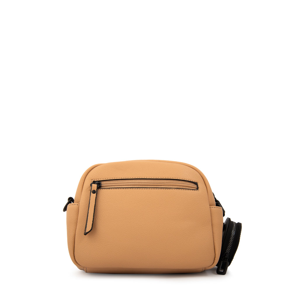Cartera bandolera lambert mediana beige