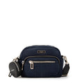 Cartera bandolera lambert mediana azul oscuro