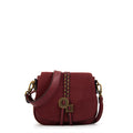 Cartera bandolera indonesia burdeo