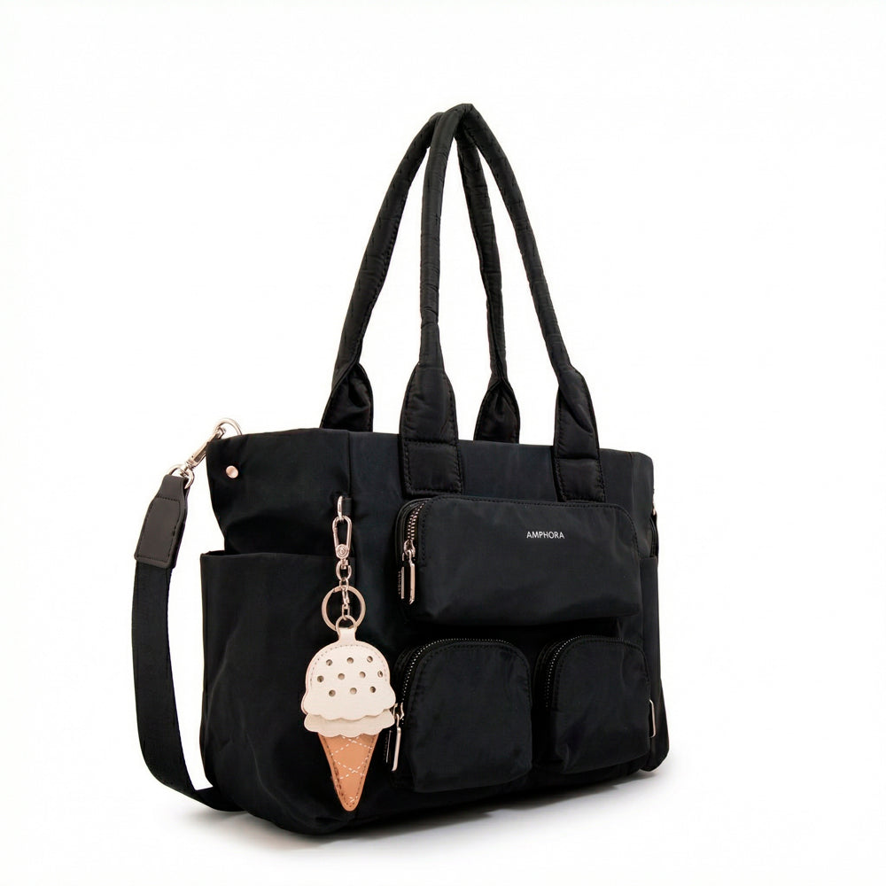 Cartera tote gelatto grande negro